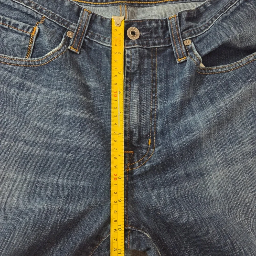 AG Adriano Goldschmied Protégé Straight Leg Jeans Men's 34x32 Made USA Dark Wash